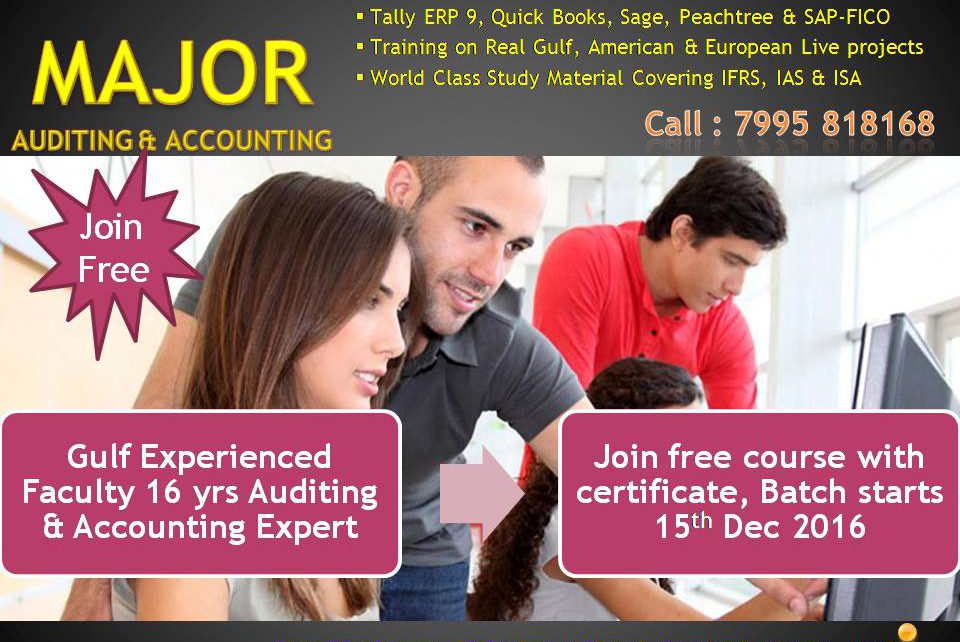 Institutes For Accounting In Hyderabad, Major Accounting