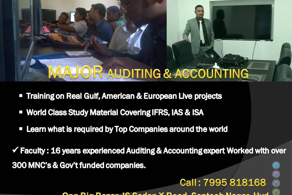 Accounting & Sap Fico Training In Hyderabad- Major Accounting